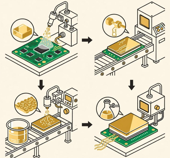 PCB 打样特殊工艺介绍​ 沉金工艺