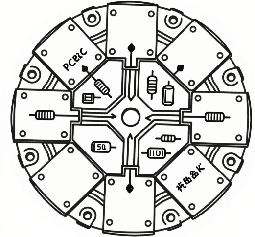 圆形pcb拼板怎么做好