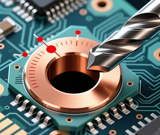 pcb板如何打铜孔？