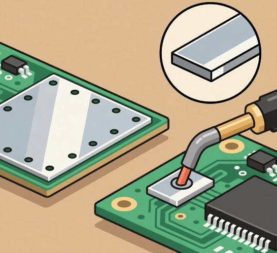 焊接电路板,为何要用镍片？