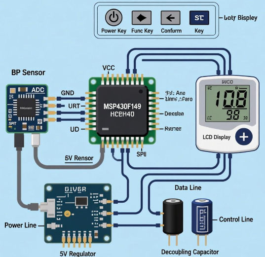 基于MSP430F149的血压计设计