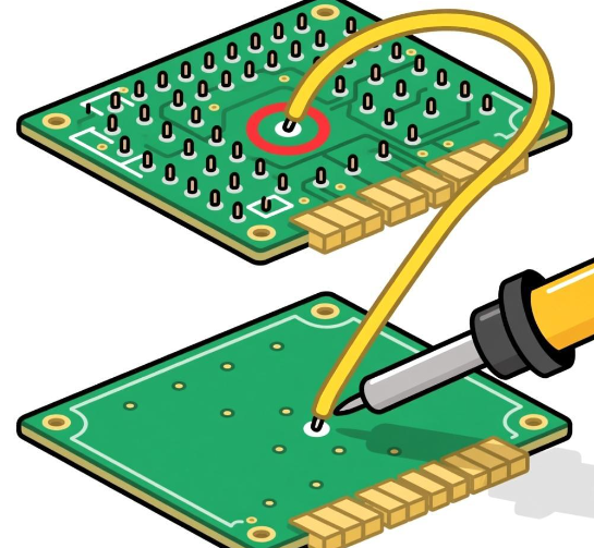 如何去除电路板焊点
