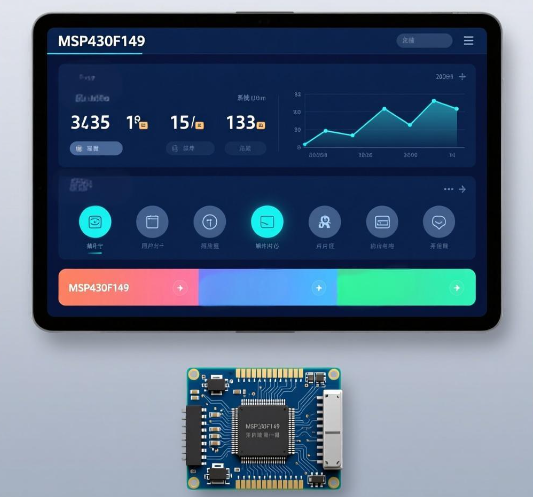 基于MSP430F149单片机的人机界面设计