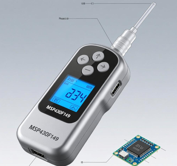 基于MSP430F149的酒精浓度检测仪的设计