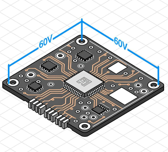 电压60v的pcb爬电间距