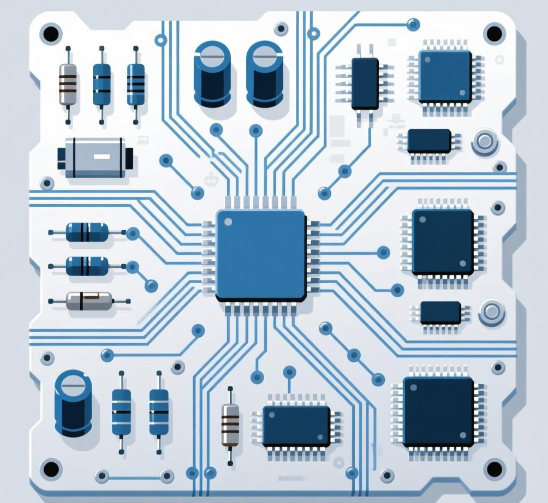 PCB（Printed Circuit Board）layout是指在设计印制电路板的过程中，对电子元器件及导电路径进行