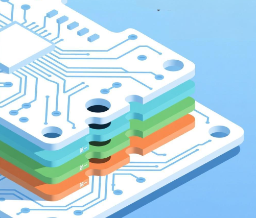 pcb板怎么看几阶盲埋孔？