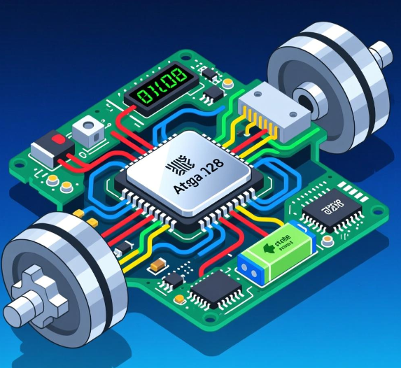 基于 ATmega328p 的哑铃重复计时计数器