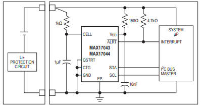 MAX17043的库仑积分实现方式是什么