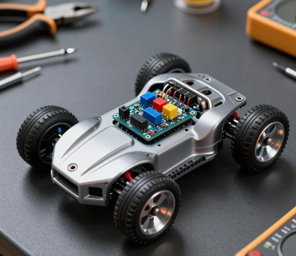 基于 Arduino UNO 的射频遥控车