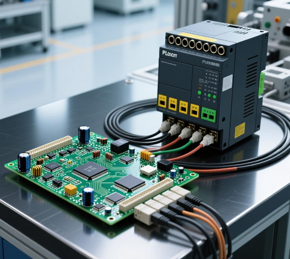 PCBa电路板能连PLC吗