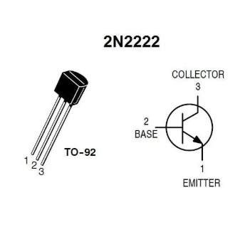 贴片2n2222参数与管脚图