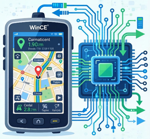 基于WinCE的GPS导航信息处理软件的实现