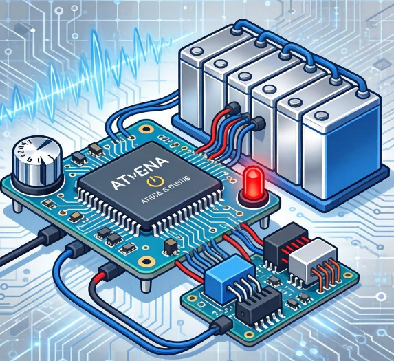 atmega16单片机用于智能型铅酸电池充电器