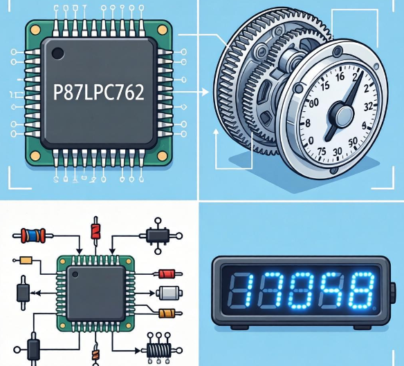 使用P87LPC762单片机设计绕线计数器的方法详细说明