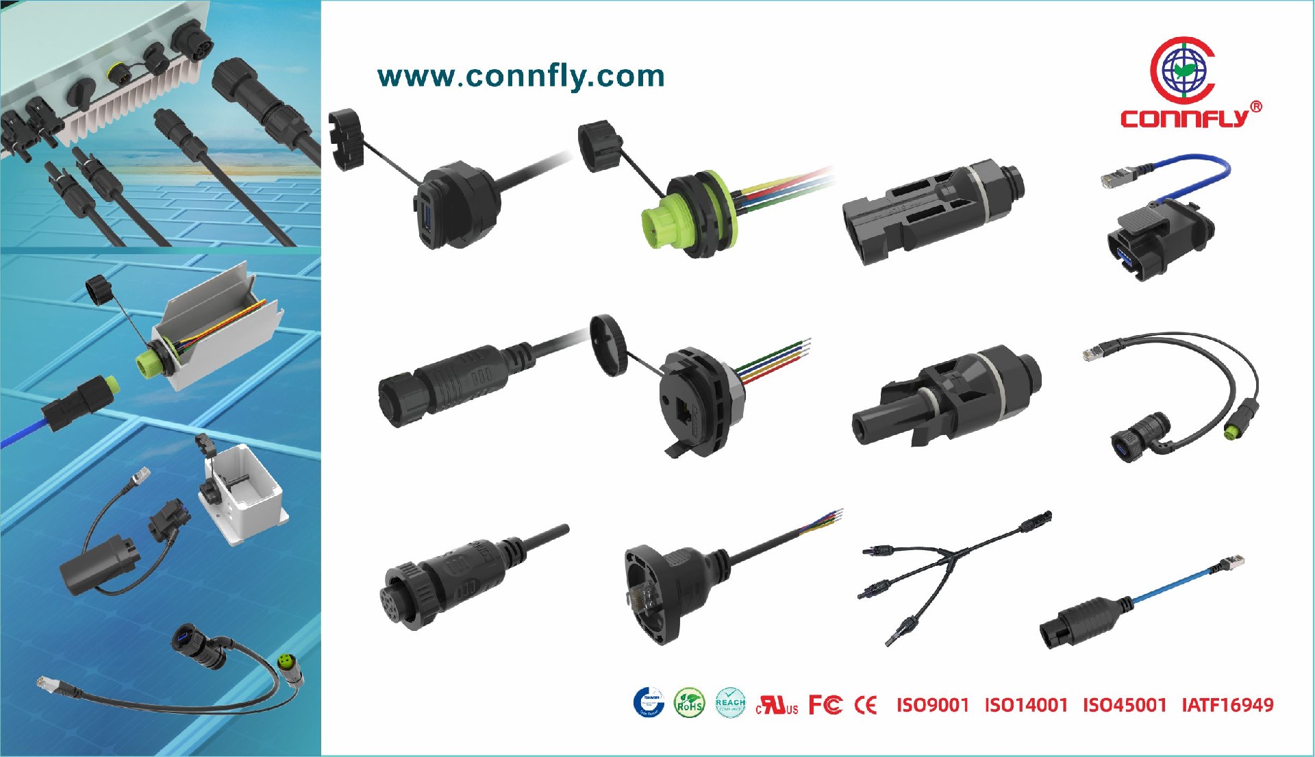 連接器與線束產(chǎn)品原廠晨翔(CONNFLY)入駐拍明芯城