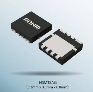 ROHM开发出3.3mm×3.3mm尺寸MOSFET AG009DGQ3