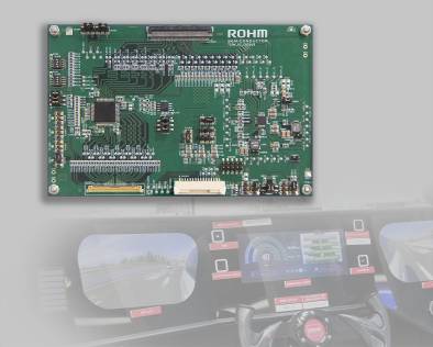 ROHM开发出面向高清液晶面板导入功能安全的车载芯片组