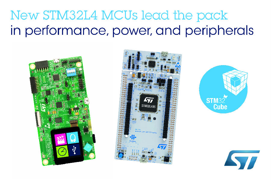 意法半导体微控制器(MCU)STM32L4产品具备优异性能和超低功耗技术特点