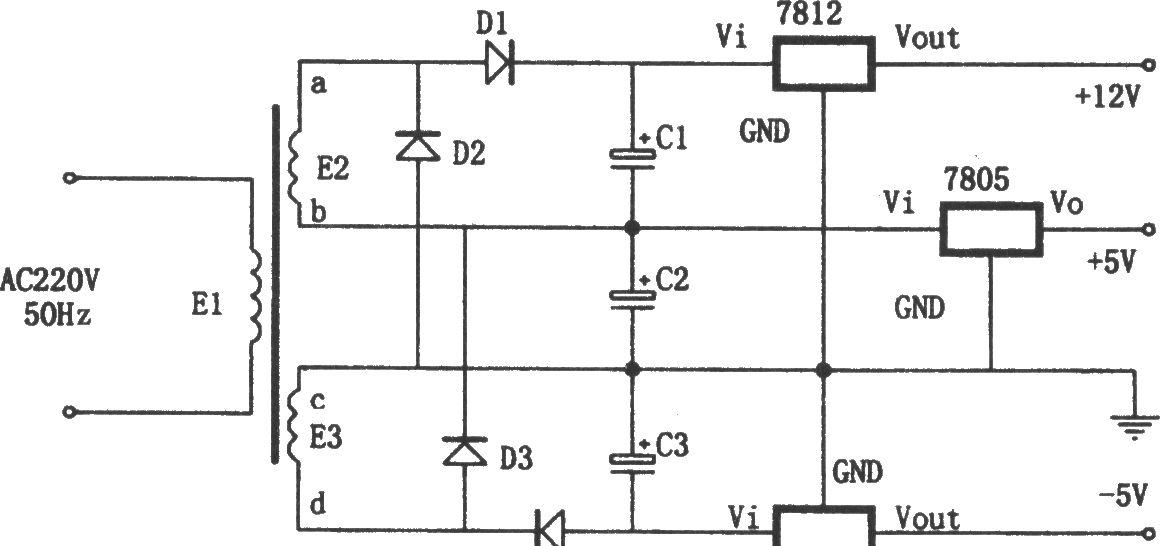 稳压电源的电路图以及稳压电源电子电路设计
