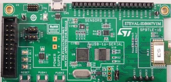 ST SPBTLE-1S低功耗蓝牙Smart v4.2物联网智能电子设备安全系统解决方案
