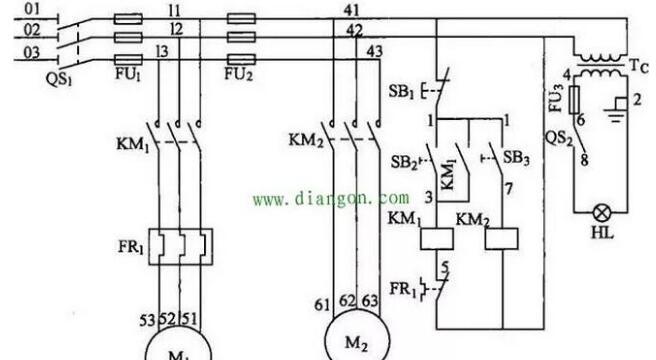 电气控制电路图基础知识