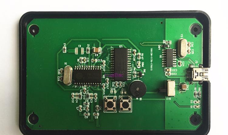 基于fm1702主控芯片的RFID-13.56MHZ 学习/开发板解决方案