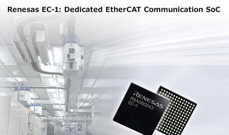 瑞萨的面向工业自动化远程I/O从站应用的EtherCAT专用通信SoC解决方案