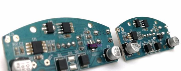 模块板卡：基于触摸芯片EC8228的台灯控制板|LED台灯触摸电路板方案