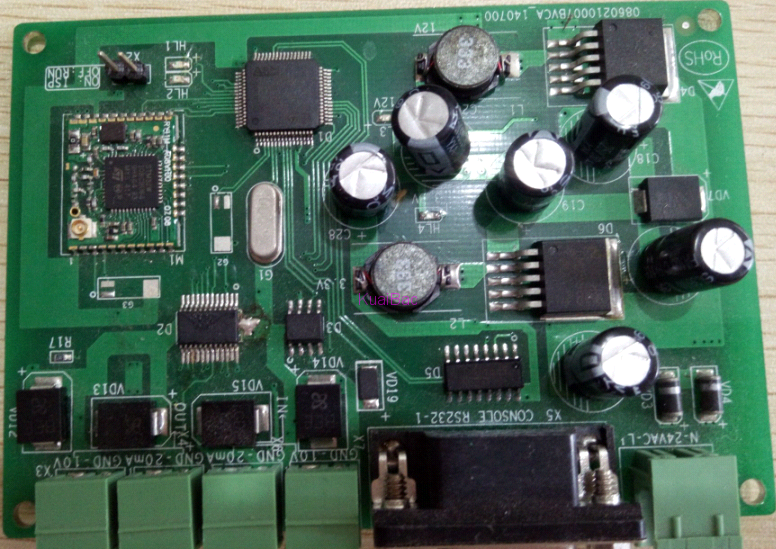 模块板卡：基于STM32F主控芯片的电流工业环路/电压工业环路控制板解决方案