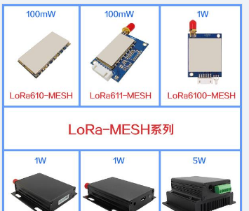 LoRa系列透传模块：LoRa-MESH系列无线组网模块