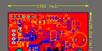 模块板卡：基于stm8s003主控芯片的125kHZ rf读卡器(串口输出)解决方案