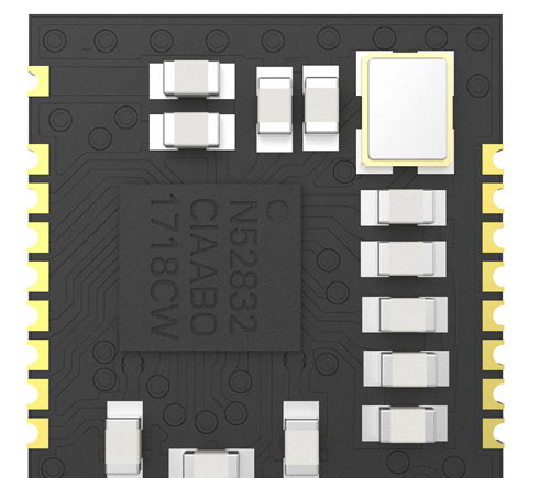 模块板卡：基于nRF52832主控芯片的小尺寸蓝牙模块MS50SF6解决方案