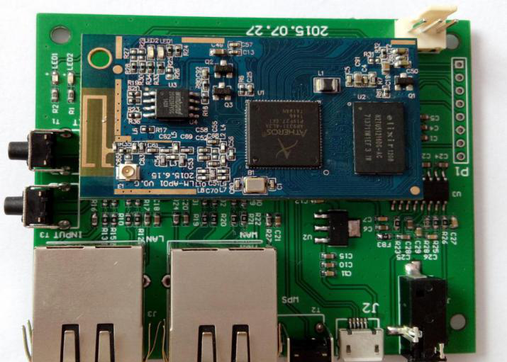 模块板卡：基于AR9331处理器的WiFi音乐播放器解决方案