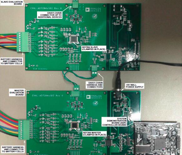 基于ADI公司的AD7284八路锂电池检测系统方案
