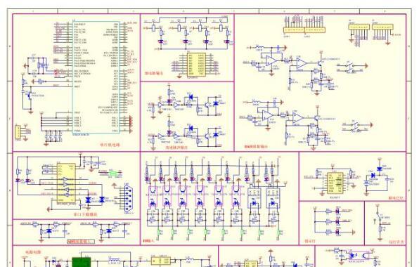 模块板卡：STM32F103三菱PLC FX3U原理图pcb图底层C源码器件清单量产方案