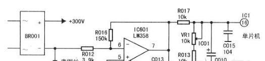 电磁炉电流检测电路图(LM358/电流检锅/电流互感器检测电路图)