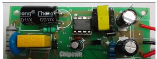基于PN8024R电源控制芯片采用EE10电感1.6mH电饭煲应用方案