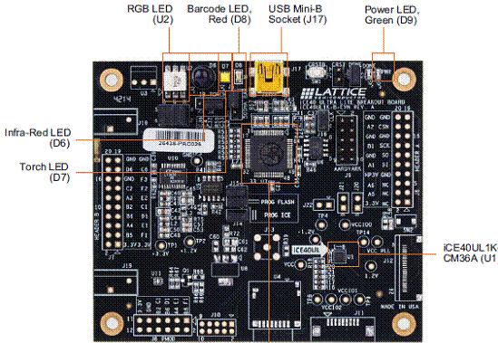 基于Lattice公司的iCE40 UltraLite FPGA大电流LED驱动解决方案