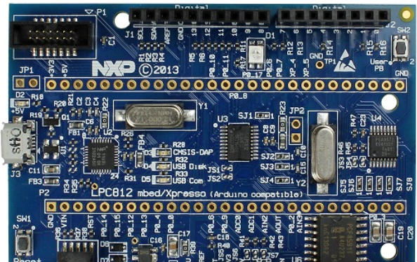 基于NXP公司的LPC81xM 32位ARM Cortex-M0+ MCU开发方案