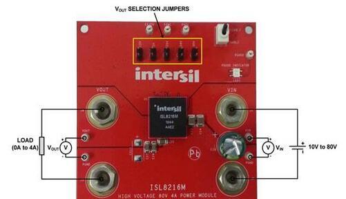 基于Intersil ISL8216M高压DC/DC模块的高压大电流功率模块解决方案