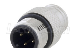 L-com推出用于满足恶劣环境联网需求的焊接式M12连接器
