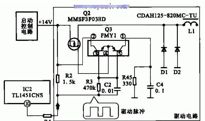 逆变器的驱动电路图