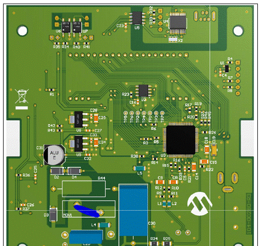 Microchip MCP3901和PIC18F65J90 电表参考设计