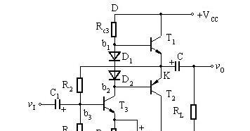 单电源互补对称功率放大电路图