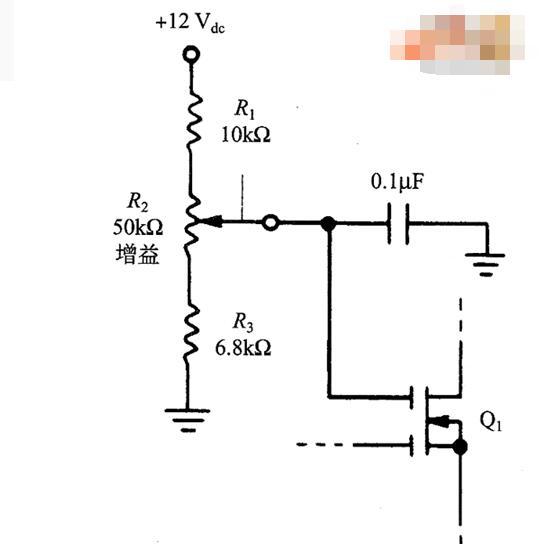 MOSFET的可变射频增益控制电路图