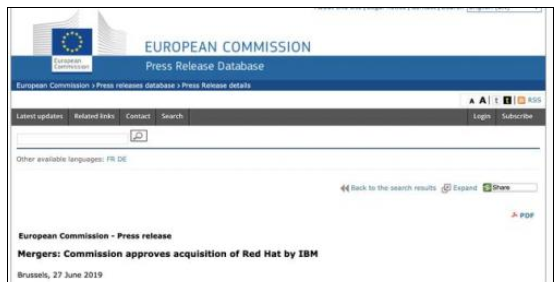 IBM收购红帽获欧盟批准，其他科技巨头会怎么想?