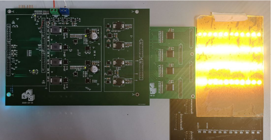 基于ON NCV78247电源控制芯片的汽车矩阵式大灯系统解决方案