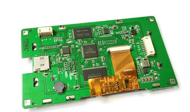 5寸 工业串口屏 TFT电阻屏 液晶显控模组 开发平台 : FPGA