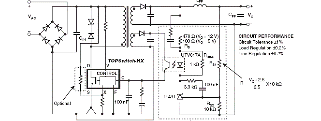 Power Integrations TOPSwitch-HX电源解决方案